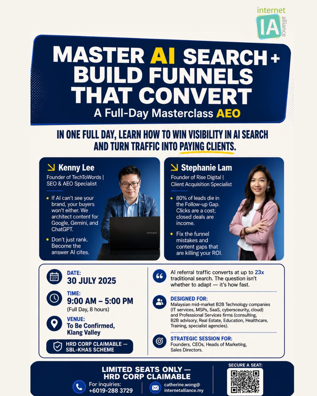 Master AI Search + Build Funnels That Convert masterclass